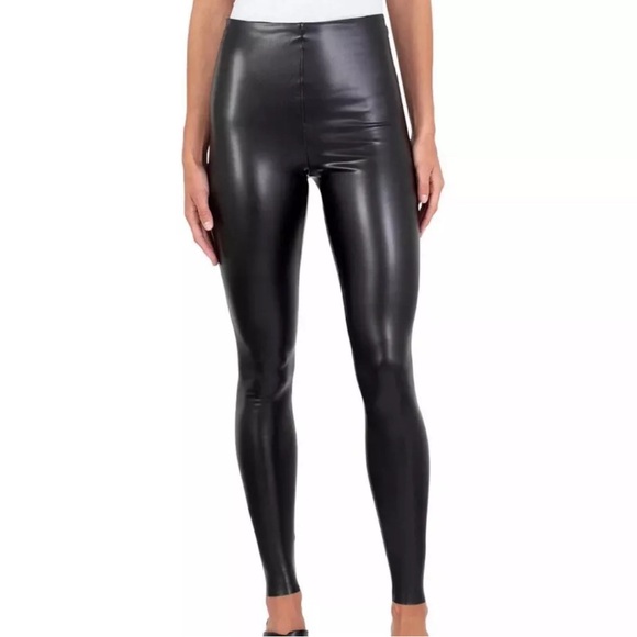 Joie LIMITED EDITION FAUX LEATHER Contemporary Fit Leggings...